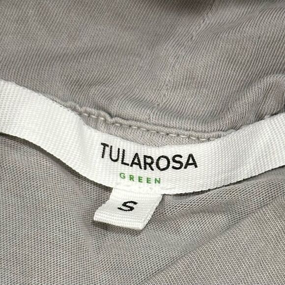 NWOT TULAROSA GREEN Terese Organic Cotton Top in Grey - Picture 4 of 4